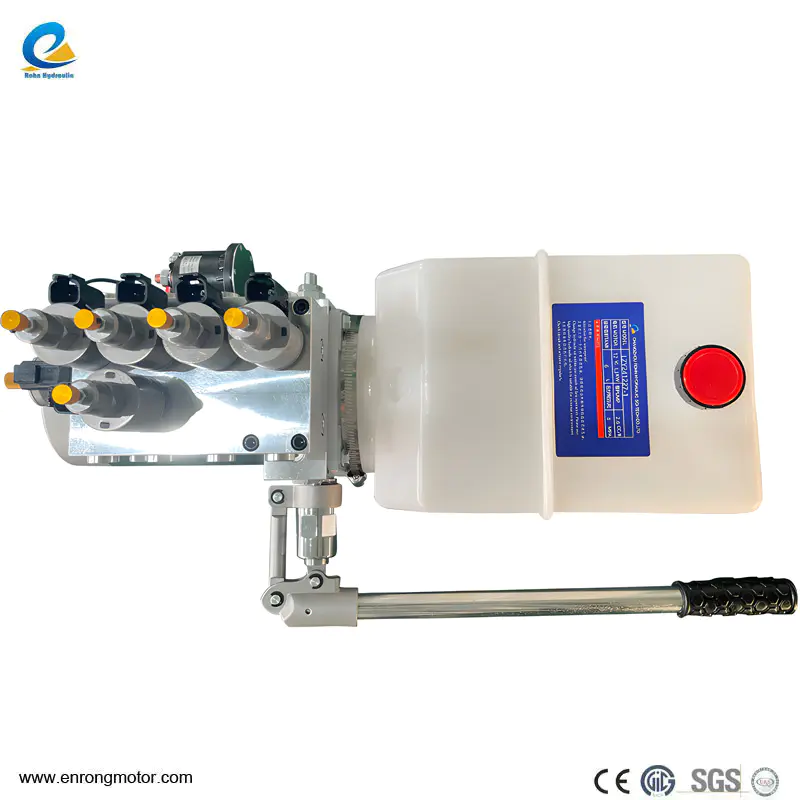 12V 3LW 6L Unidade de energia hidráulica personalizada