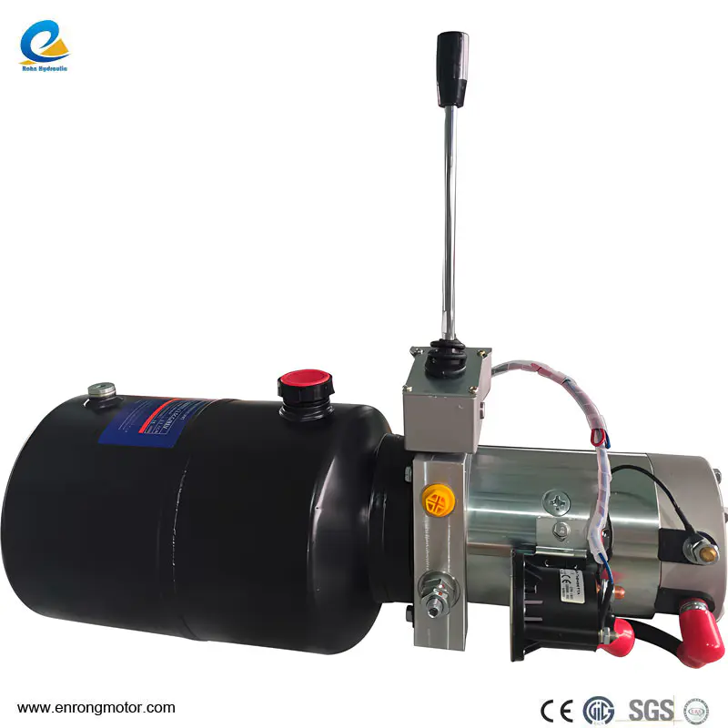 12V 1,6KW 6L Unidade de energia hidráulica