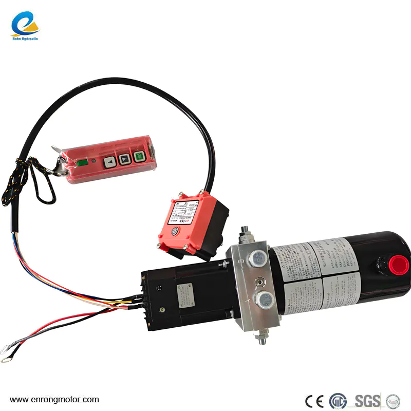 24V 0,8kW 1.2L Unidade de energia hidráulica personalizada